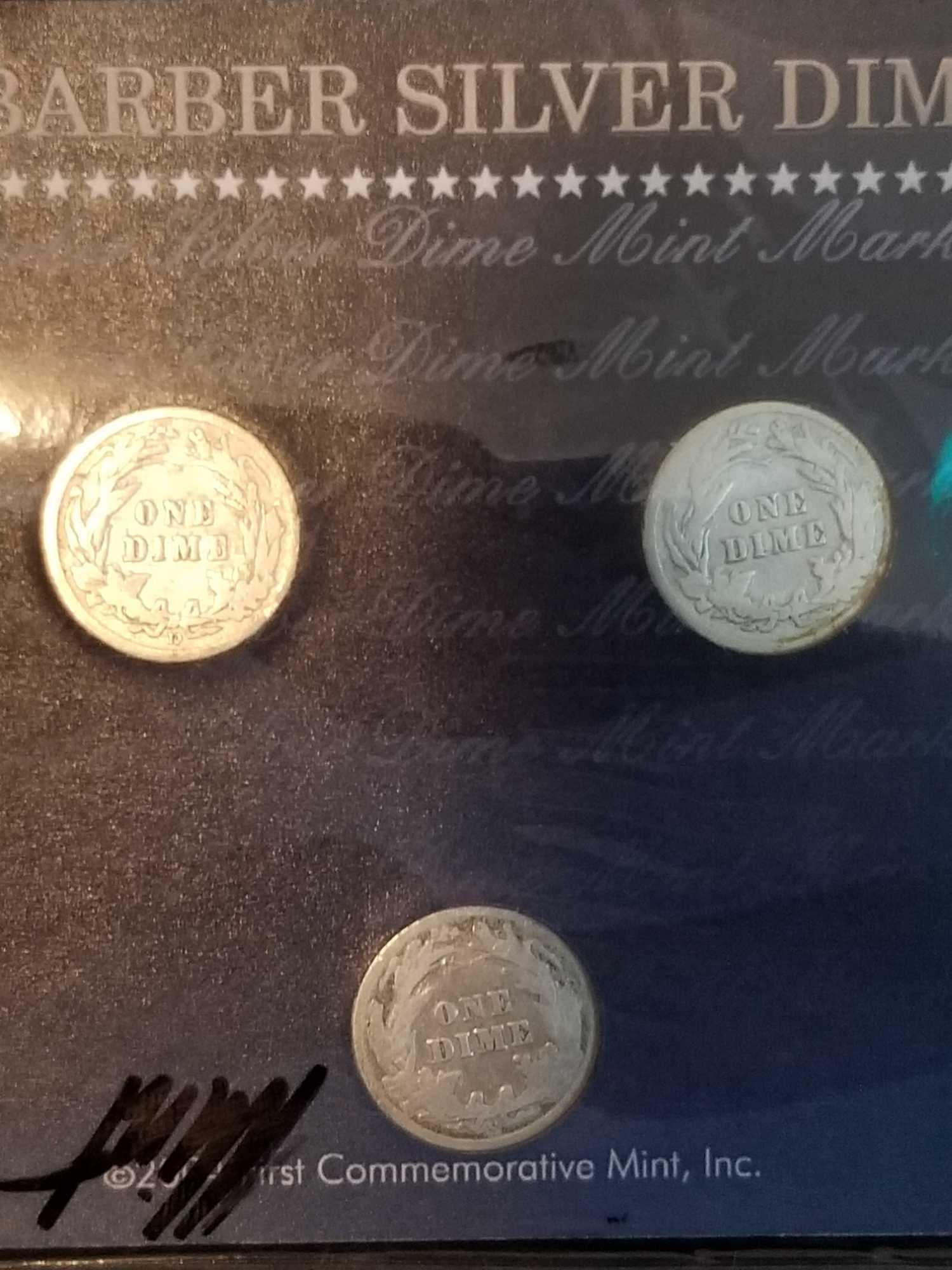 Barber Silver Dime Westward Nickel Sets