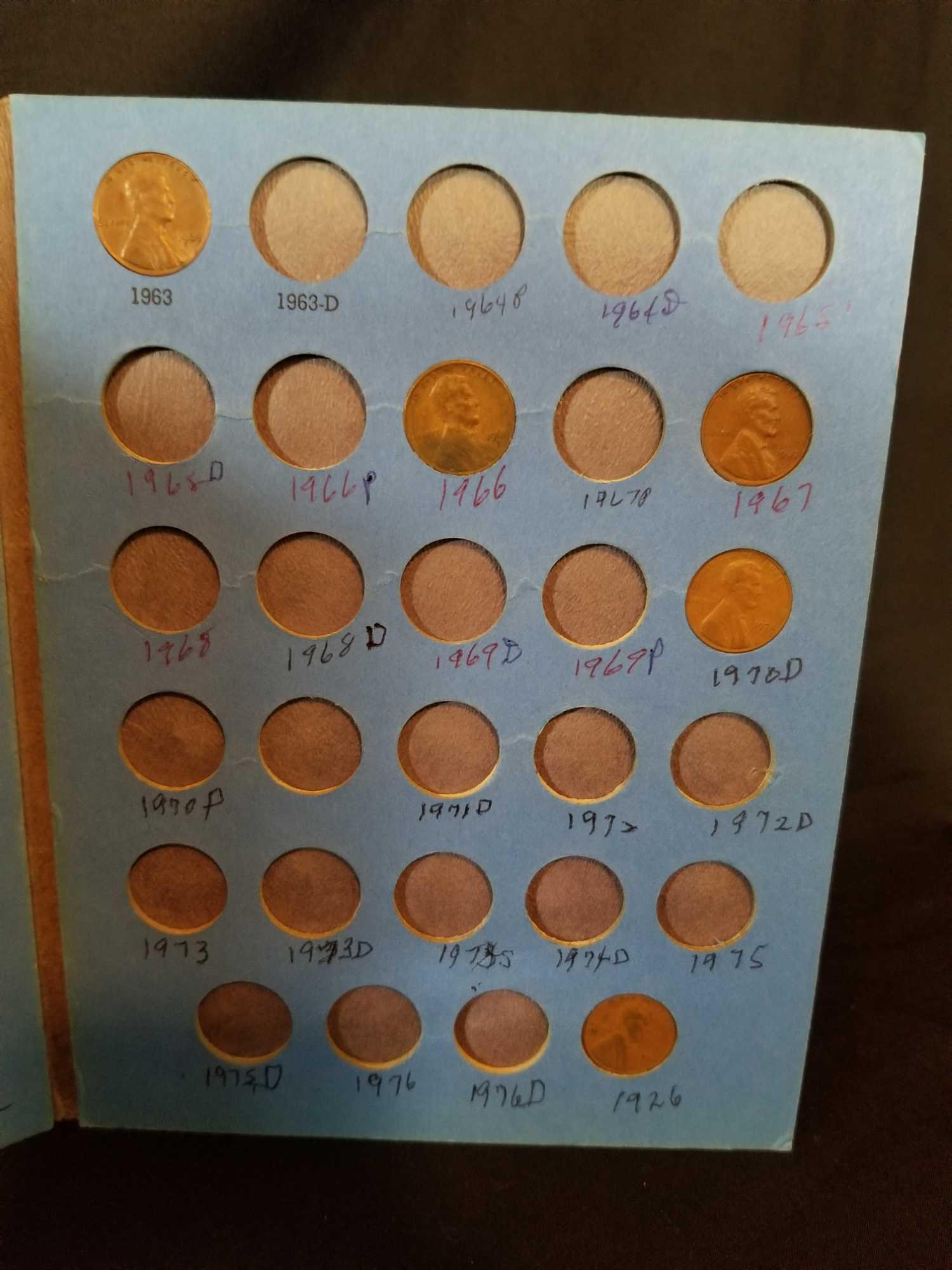 Lincoln Cents Book 42 Cents Steel Cent Set