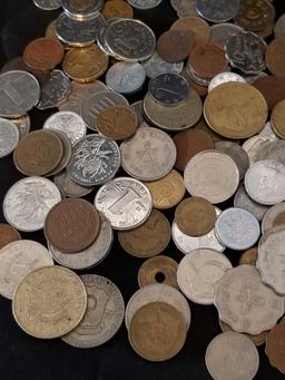 100+ Foreign Coin Lot