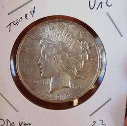 1923 Peace Dollar