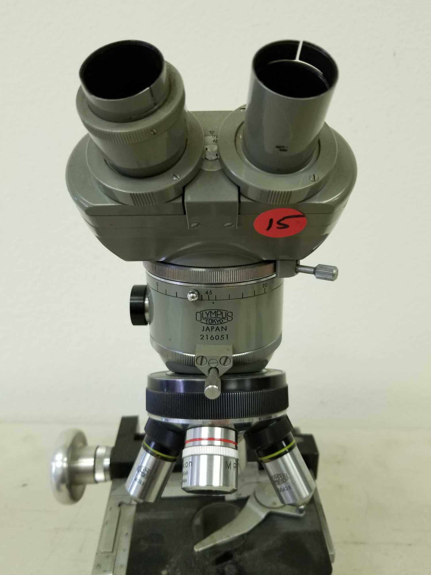 Olympus 216051 McBain Instruments Microscope