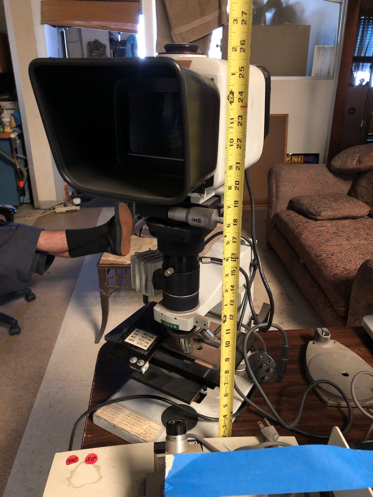 Dynascope Dual-View Microscope 110v