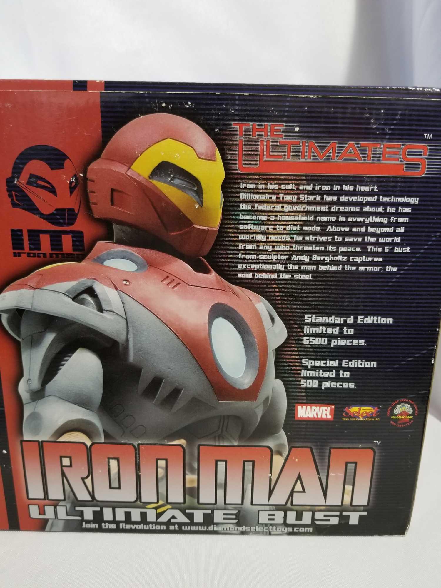 Marven The Ultimates Ironman Ultimate Bust