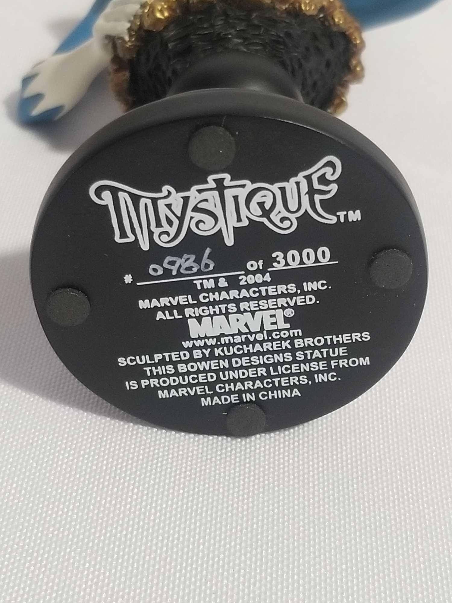 2005 Bowen Designs Marvel Mystique Limited Edition Bust