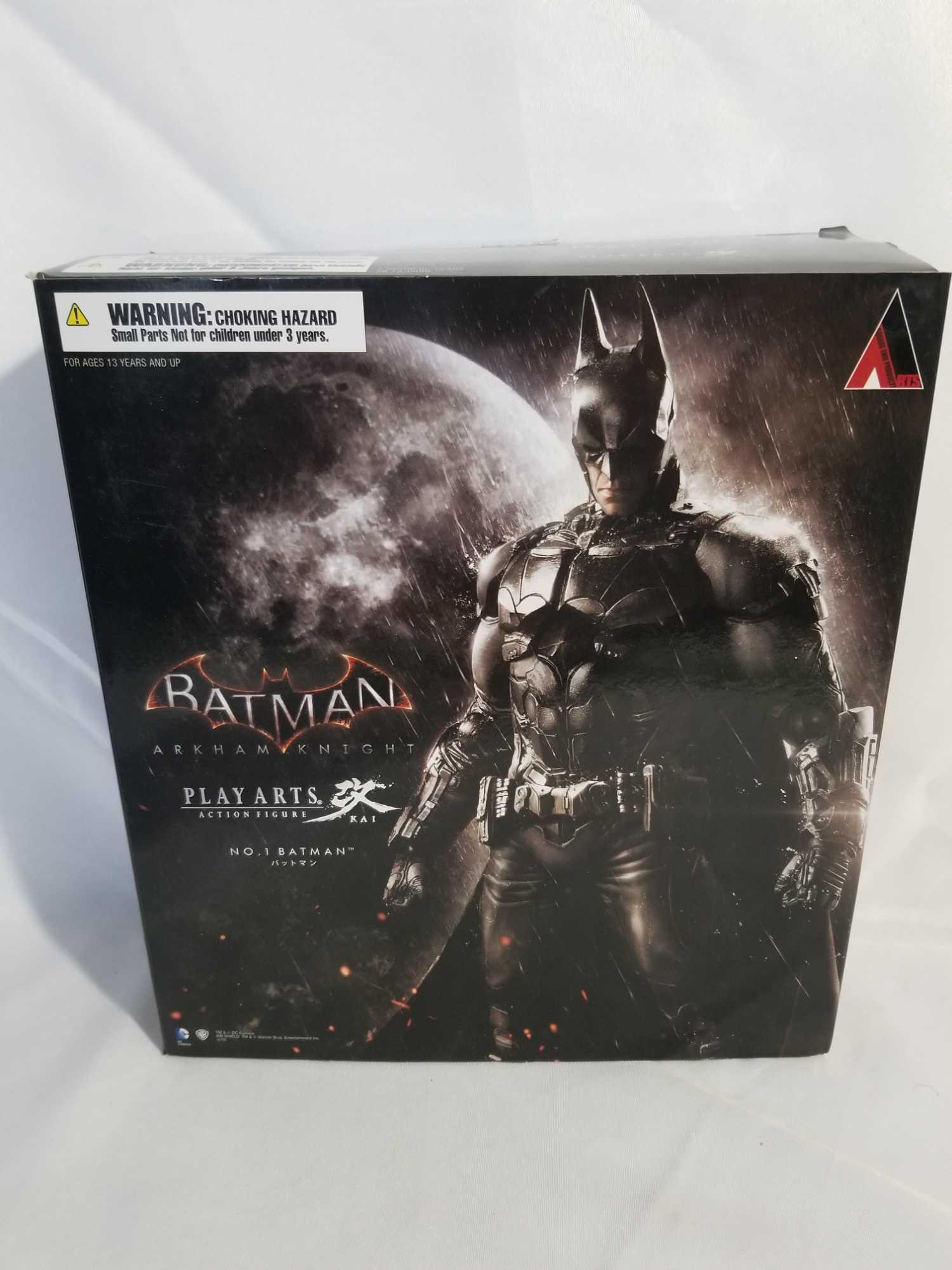 Square Enix Batman Arkham Knight Play Arts Kai Batman Figure from Japan