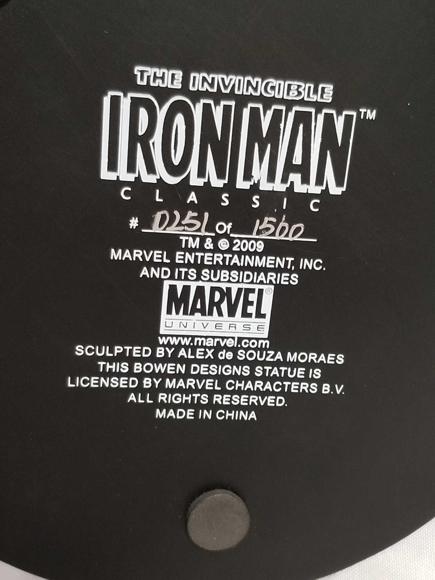 Marven Ironman Bowen Designs Limited Edition Statue