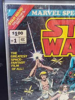 1977 Marvel Star Wars Special Edition #1 Large Comic Framed