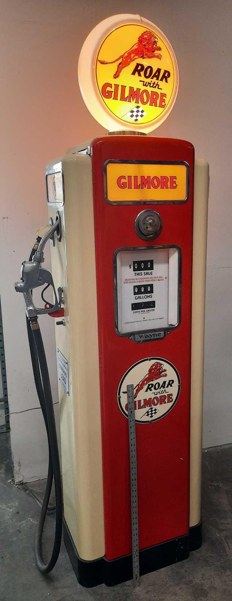 Gilmore Antique Gas Pump