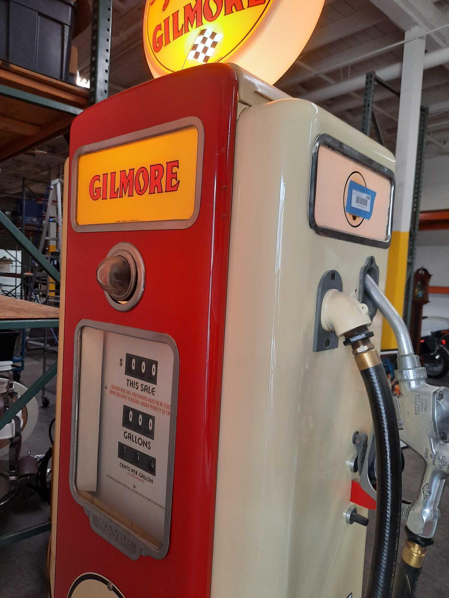 Gilmore Antique Gas Pump