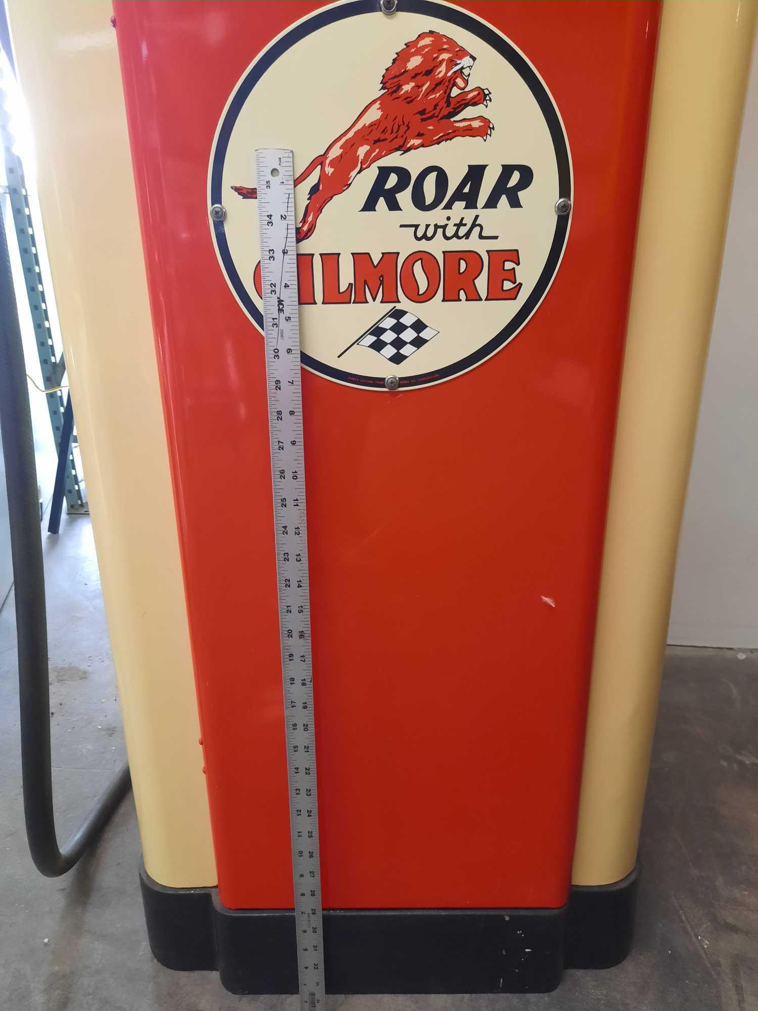 Gilmore Antique Gas Pump