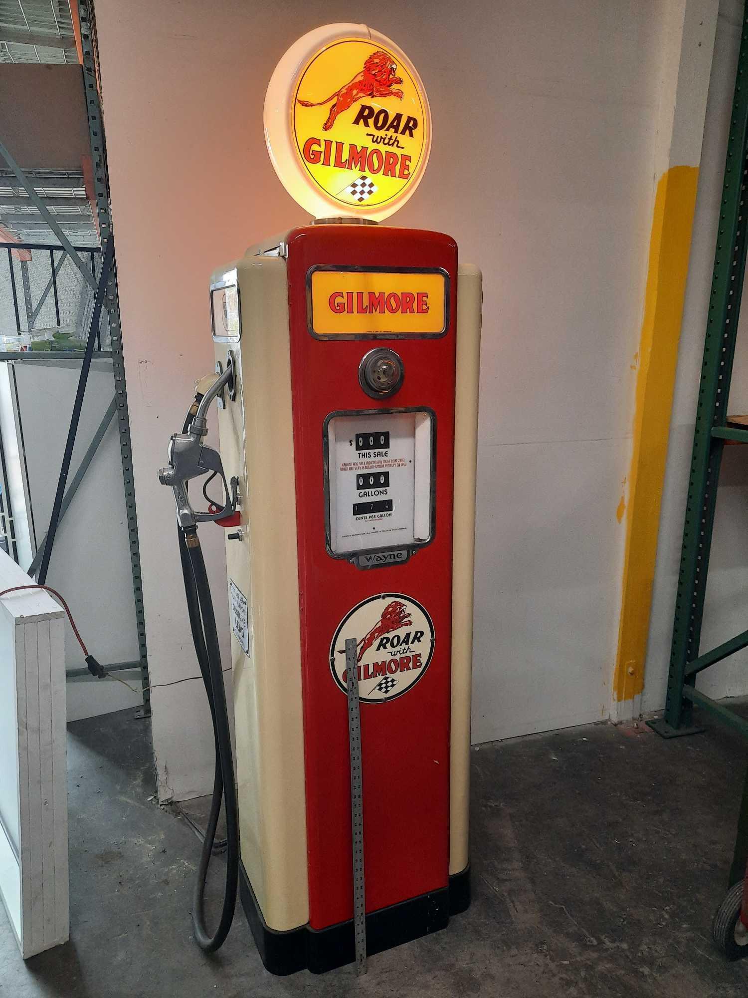 Gilmore Antique Gas Pump