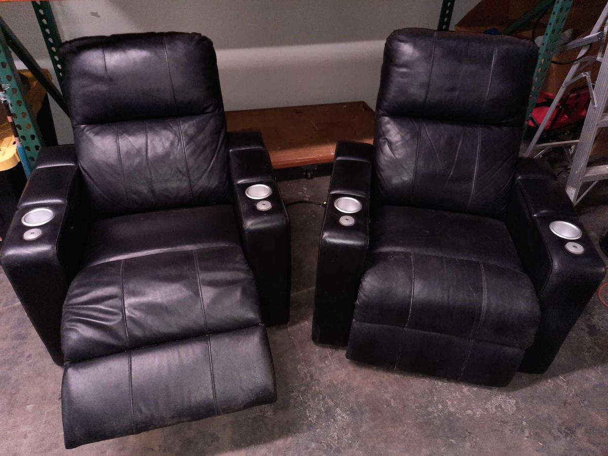 Electric Reclining Chairs 2 Units