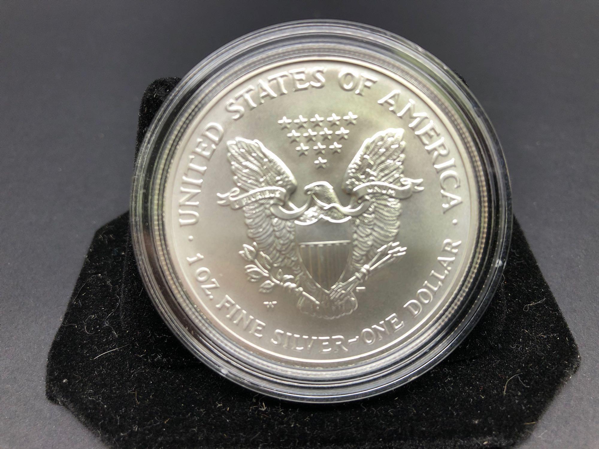 2007 American 1 Troy Oz Silver Eagle