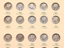 Mercury Head Dimes 1916-1945 Library of Coins Vol. 10 Premium Set