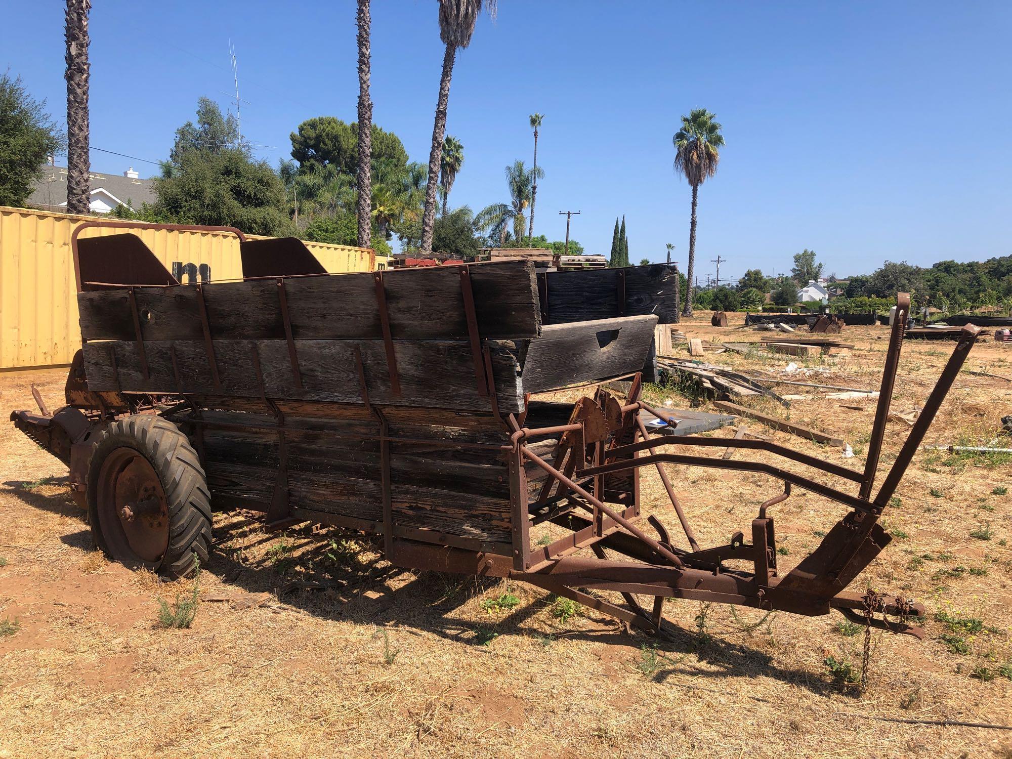 Antique Manure Spreader