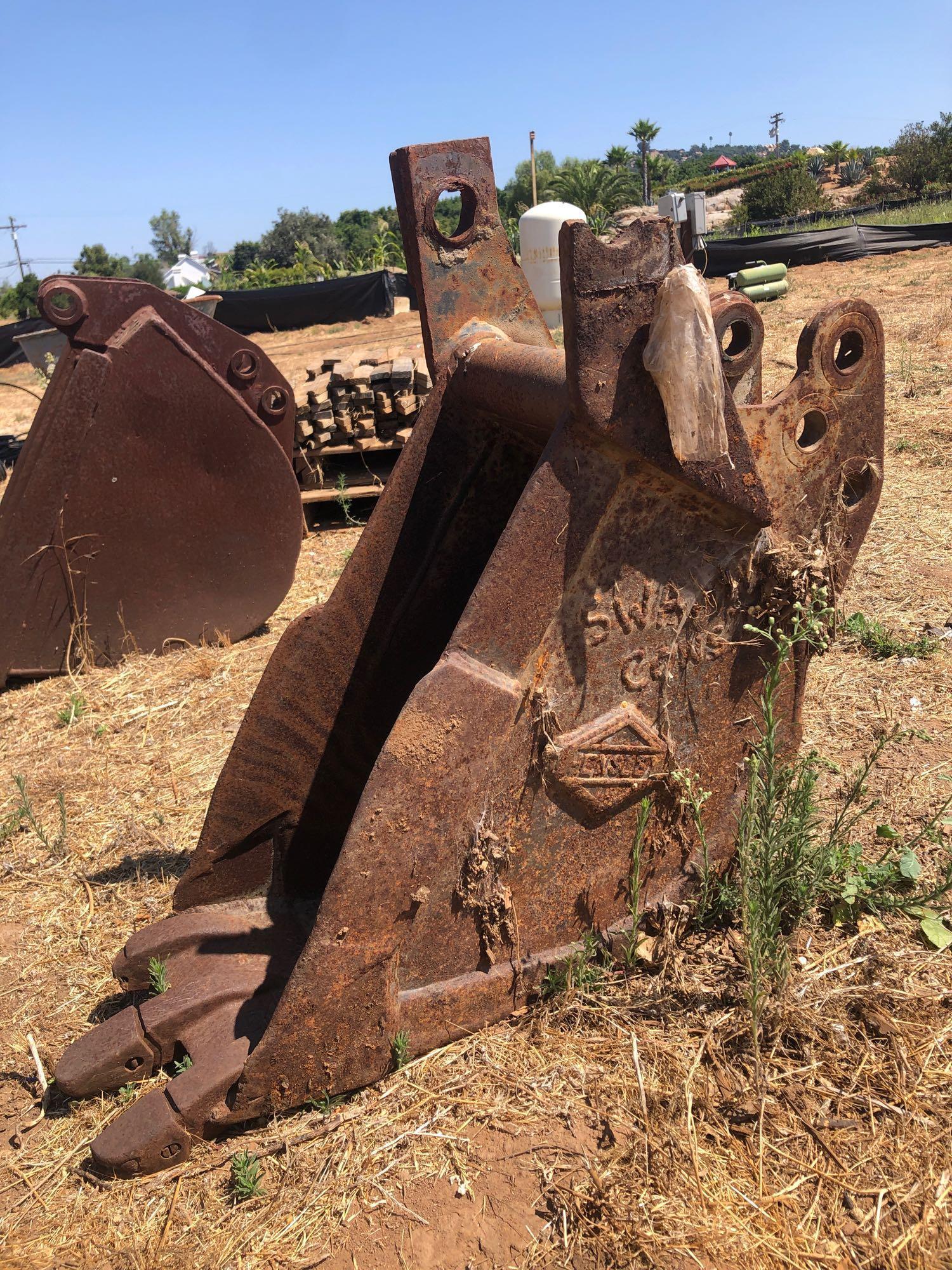 Vintage Hensley Tractor Bucket Attachment