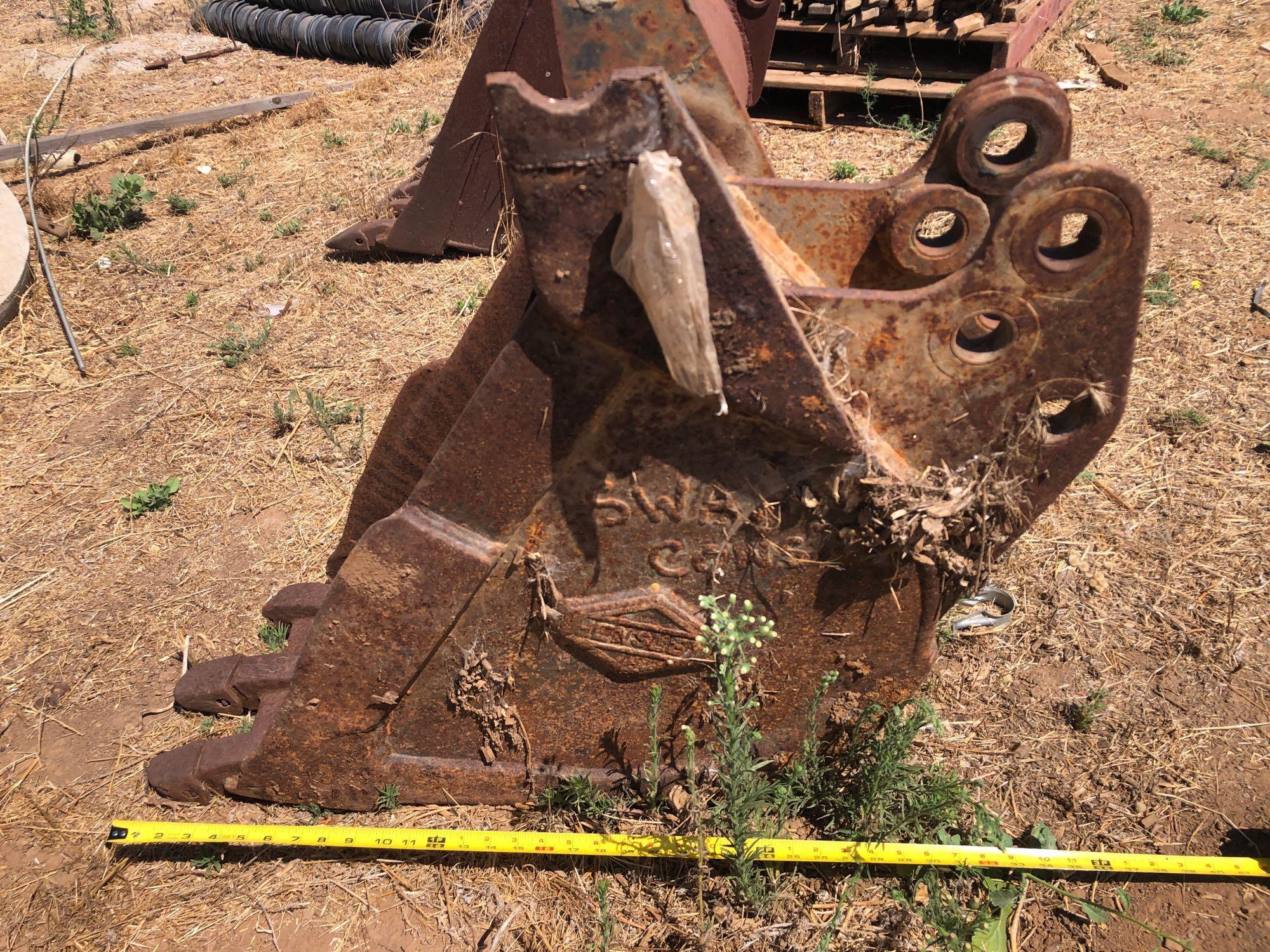 Vintage Hensley Tractor Bucket Attachment