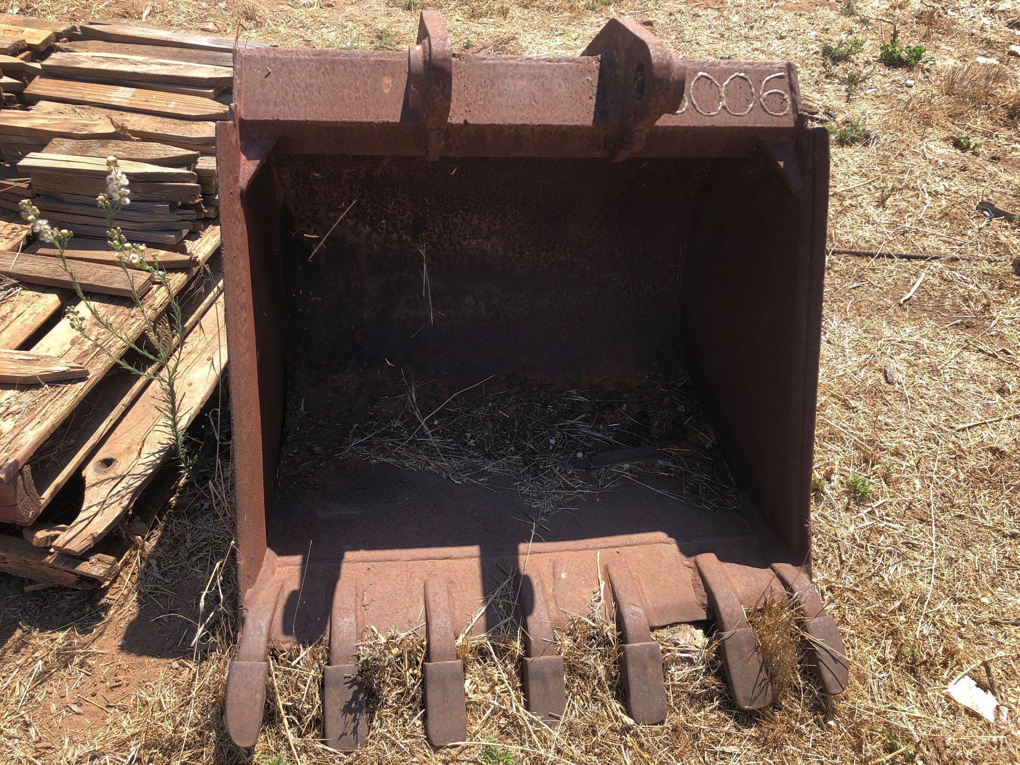 Vintage Tractor Bucket Attachment