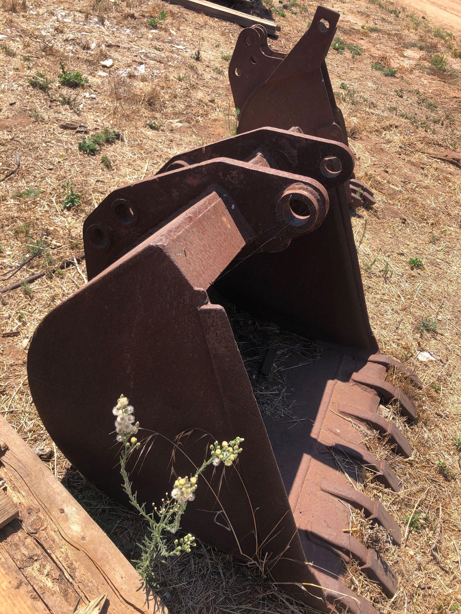 Vintage Tractor Bucket Attachment