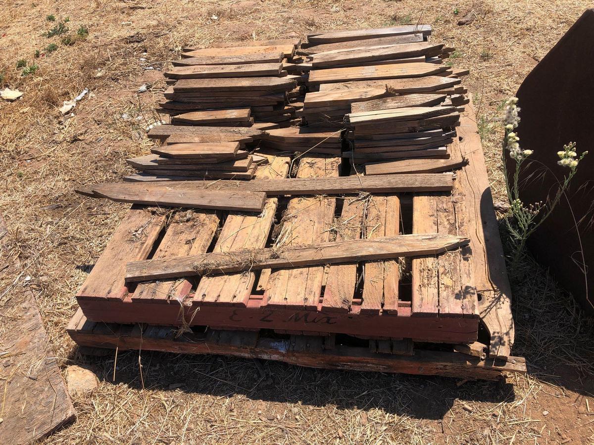 Pallets of Stakes