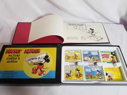 1995 Mickey Mouse Picture Cards Album Set