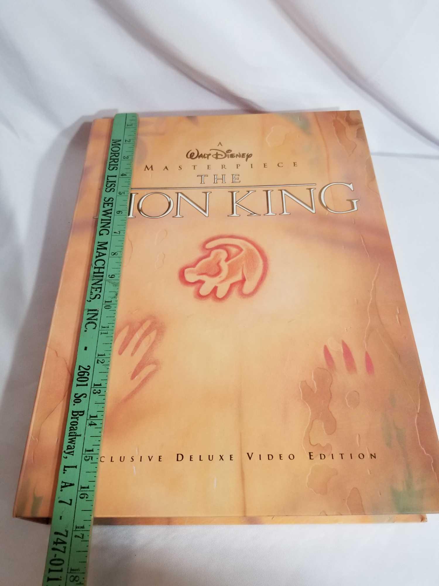 1995 Disney Lion King Exclusive Deluxe Limited Edition Set