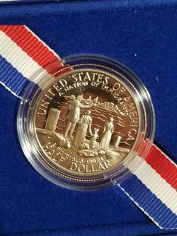 1986 US Liberty Half Dollar Proof Coin 2 Units