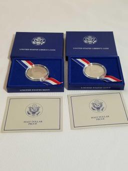 1986 US Liberty Half Dollar Proof Coin 2 Units