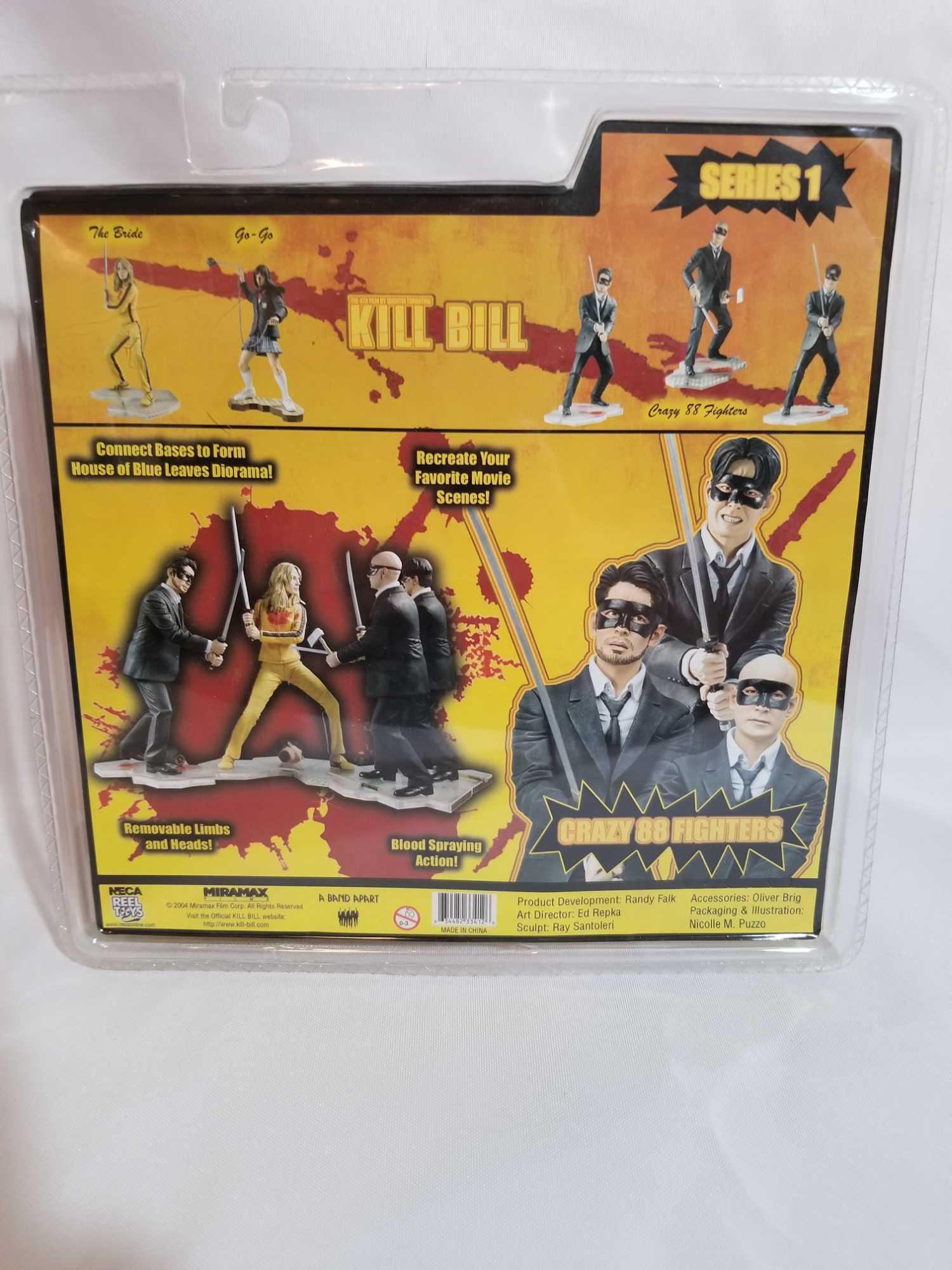 2004 Kill Bill Crazy 88 Director Tarantino Action Figure