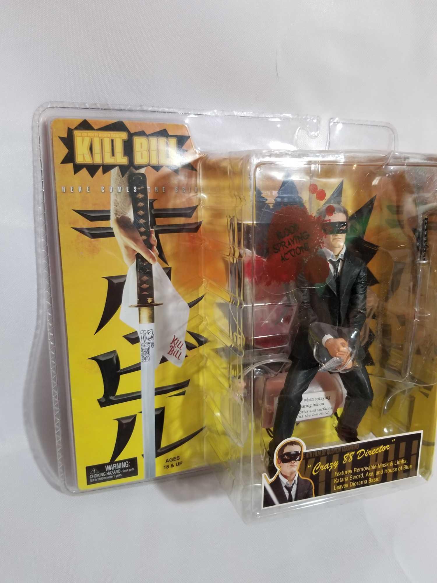 2004 Kill Bill Crazy 88 Director Tarantino Action Figure