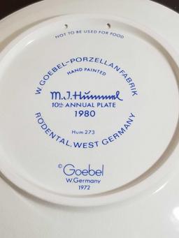 Hummel Goebel West Germany 1980 Plate in Box
