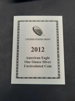 American Silver Eagle Proof in Original Mint Box 2012