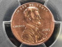 2015-D PCGS Sample Holder Penny Cent Slab Rare