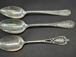 Antique Sterling Spoon Collection 81.2 grams