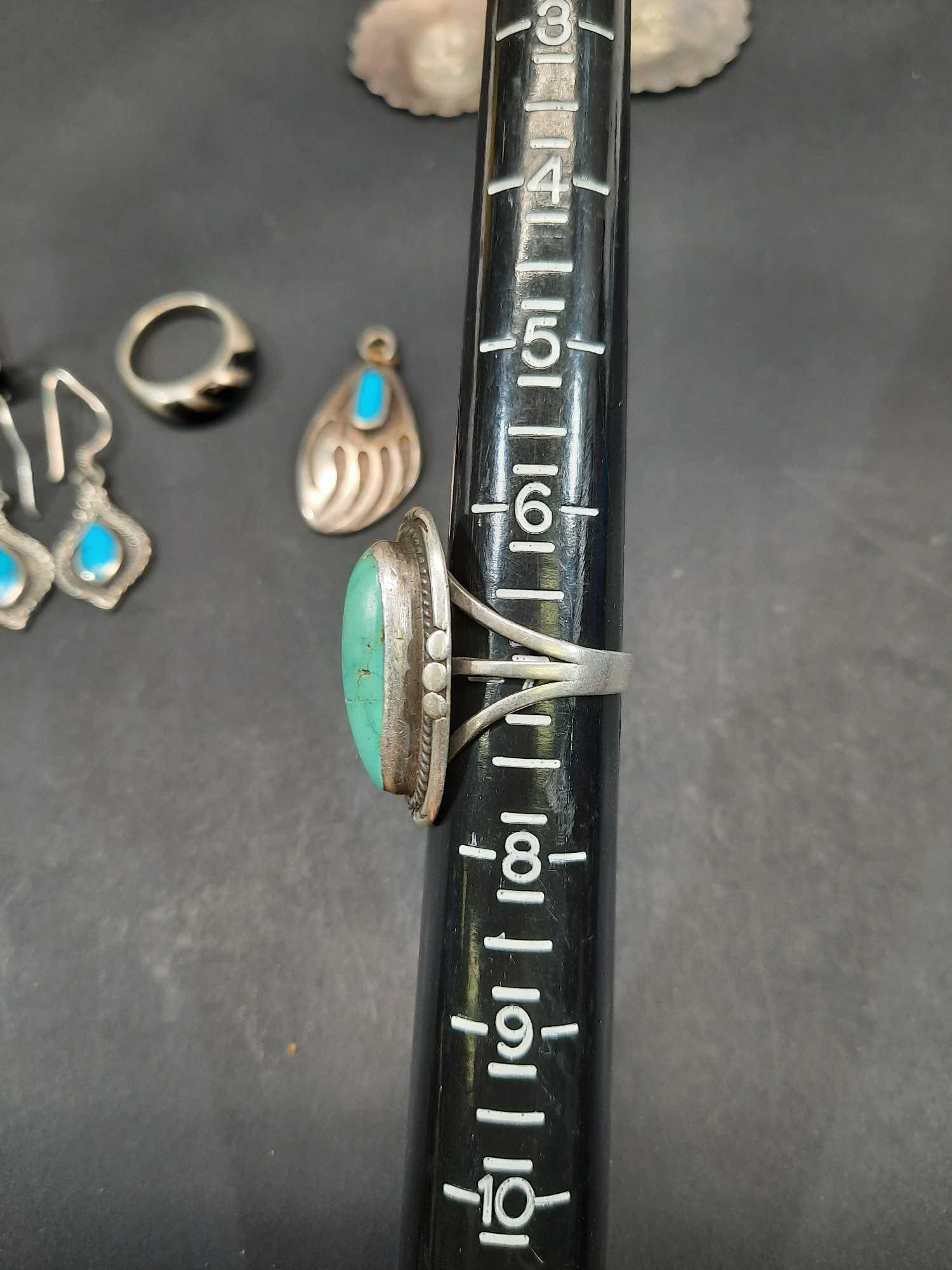 Antique Sterling Native American Jewelry