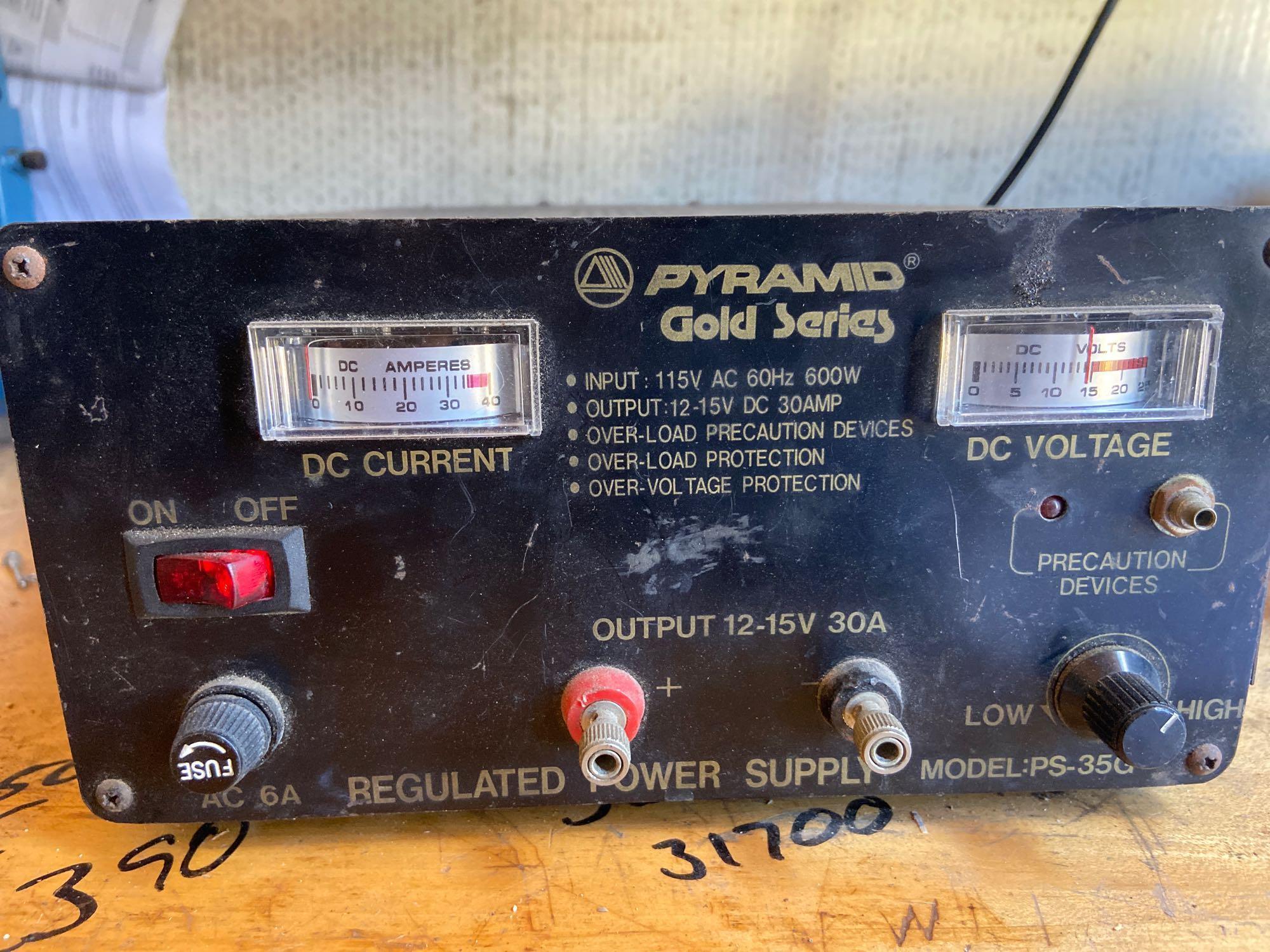 Pyramid gold series regulated power supply TR5141
