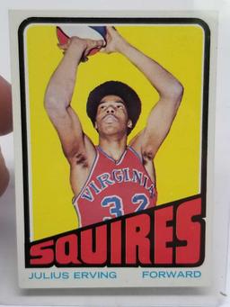 1972-1973 Julius Erving Rookie Card Squires