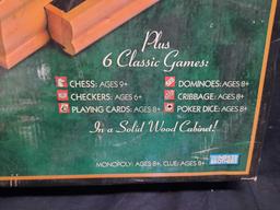 Monopoly, Clue, 6+ Classic Games One Board