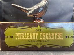 Pheasant decanter aftershave