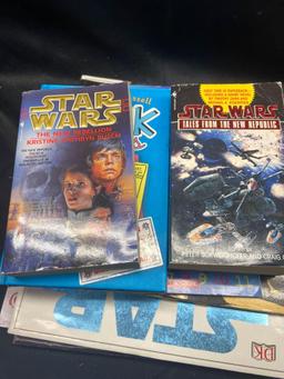 Misc book lot Star Wars Percy Jackson other various books