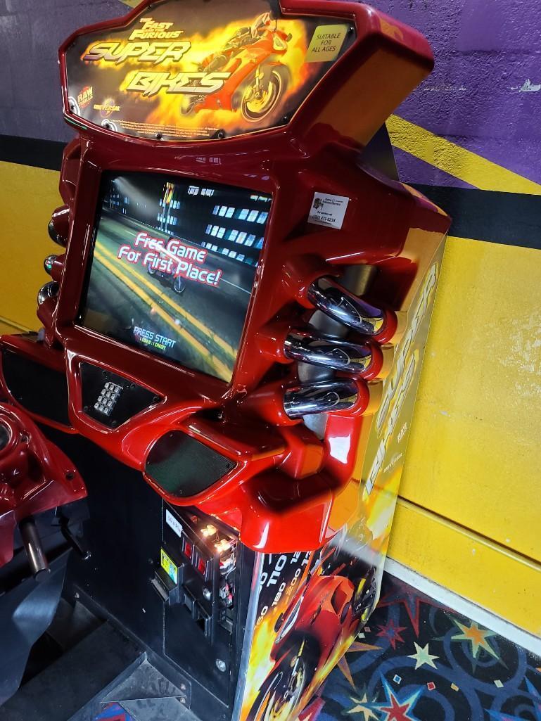 Fast and Furious Super Bikes Arcade Games Raw Thrills