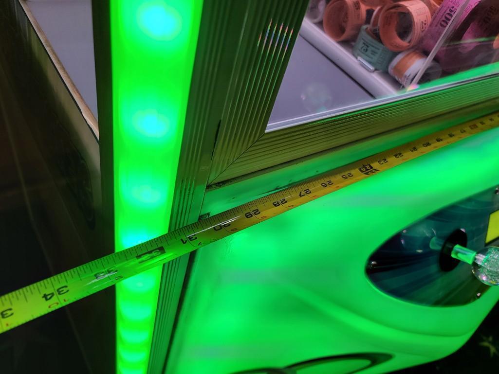 Ticket Time Arcade Game LED Glowing + Crane