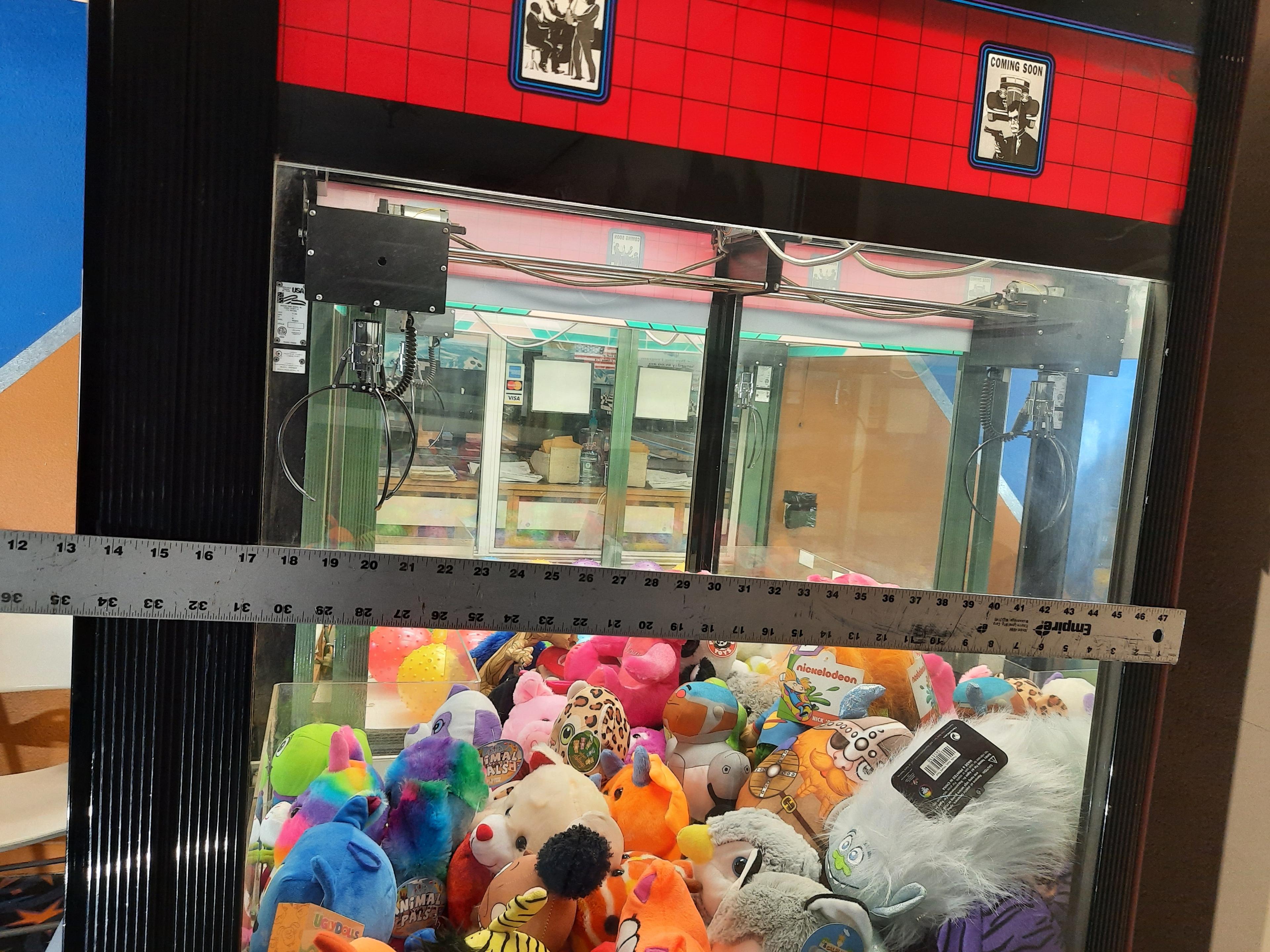 Premier Mission Crane Ticket Arcade Game