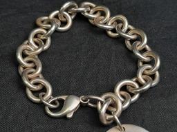Tiffamy 925 Sterling Silver Bracelet 36.35 grams