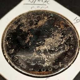 1921 Morgan Black Dollar Toned 90% Silver