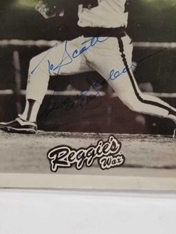 Reggie Jackson Signed Photo