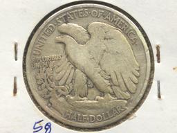 1934-S, 1943-P Standing Liberty Half Dollars, 2 Units