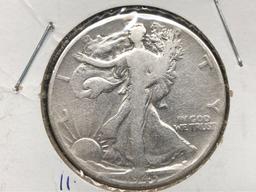 1928-S, 1943-P Standing Liberty Half Dollars, 2 Units