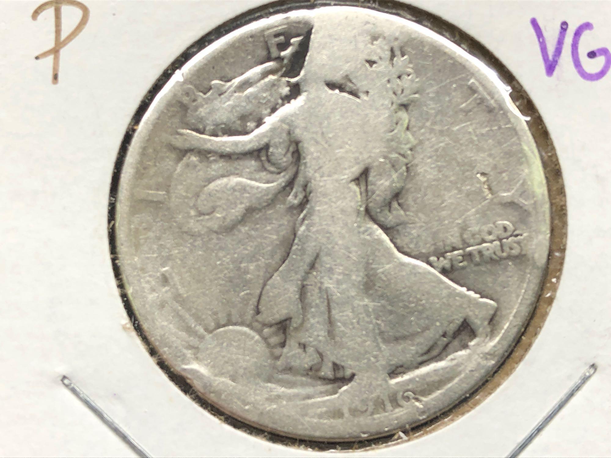 1916-P Standing Liberty Half Dollar