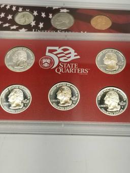 2000 US Mint Silver Proof Set 90% Silver